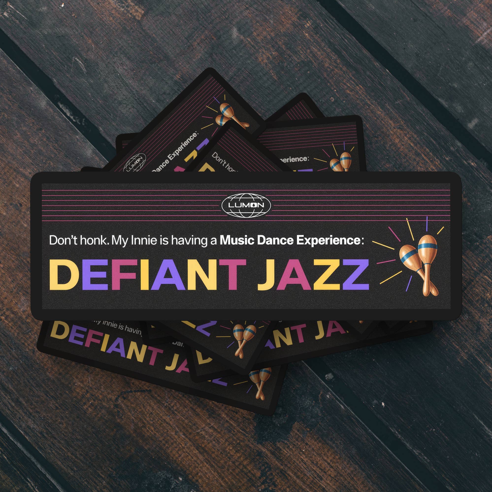 Sticker Bull - Wholesale Sticker - Severance Defiant Jazz Music Dance Experience Vinyl Sticker2