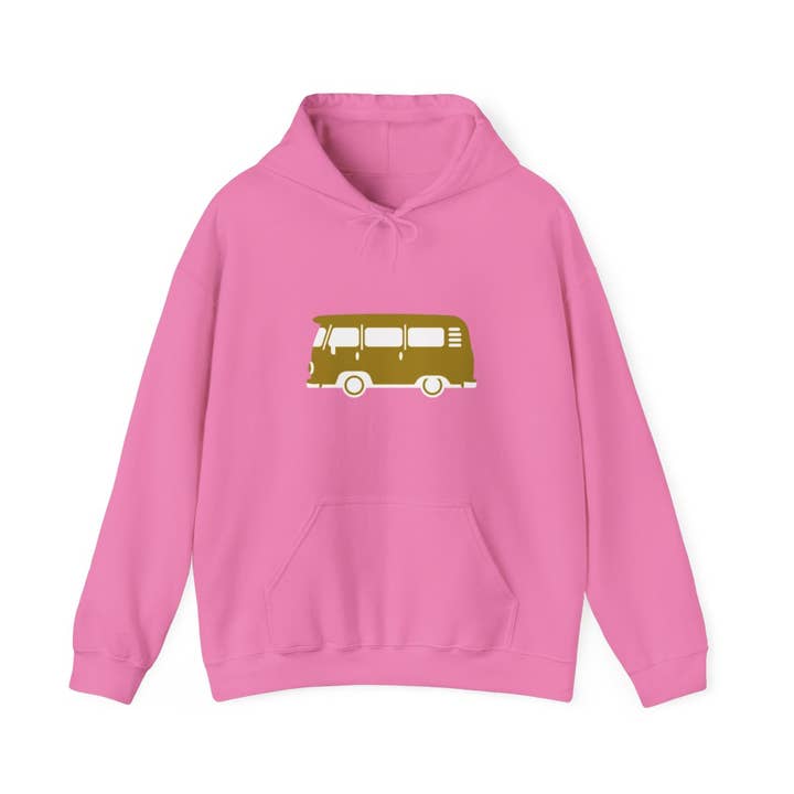 Sweatshirt com capuz Army/Green Van por atacado de COUTUIQ