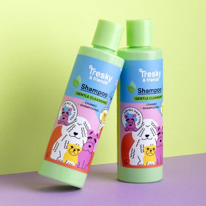 TRESKY & FRIENDS SHAMPOO 200ml for wholesale by Aquarius Cosmetic SLU