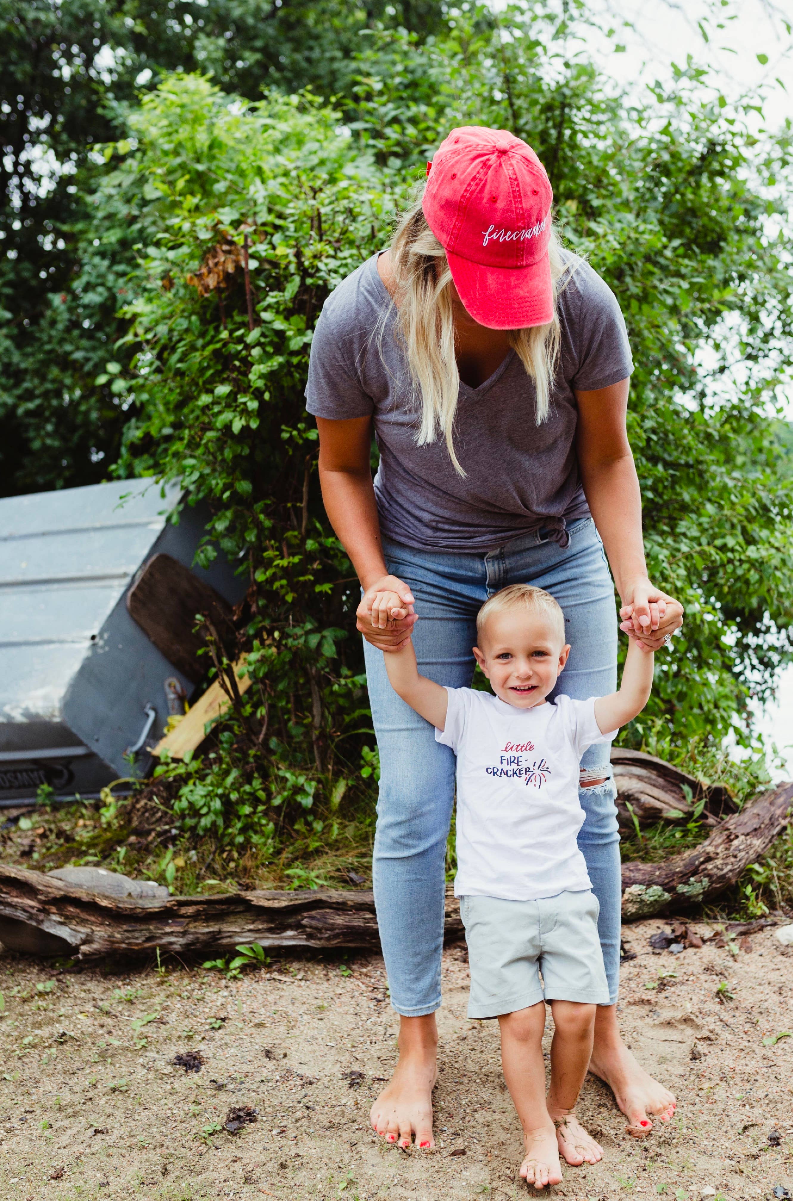 Waves of Grace Letter Co. - Wholesale Baseball Cap - Women's - Firecracker baseball hat13