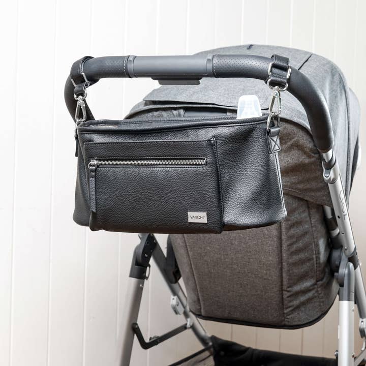 VANCHI – wholesale Skötväska - Baby – VANCHI Barnvagn Caddy - Svart9