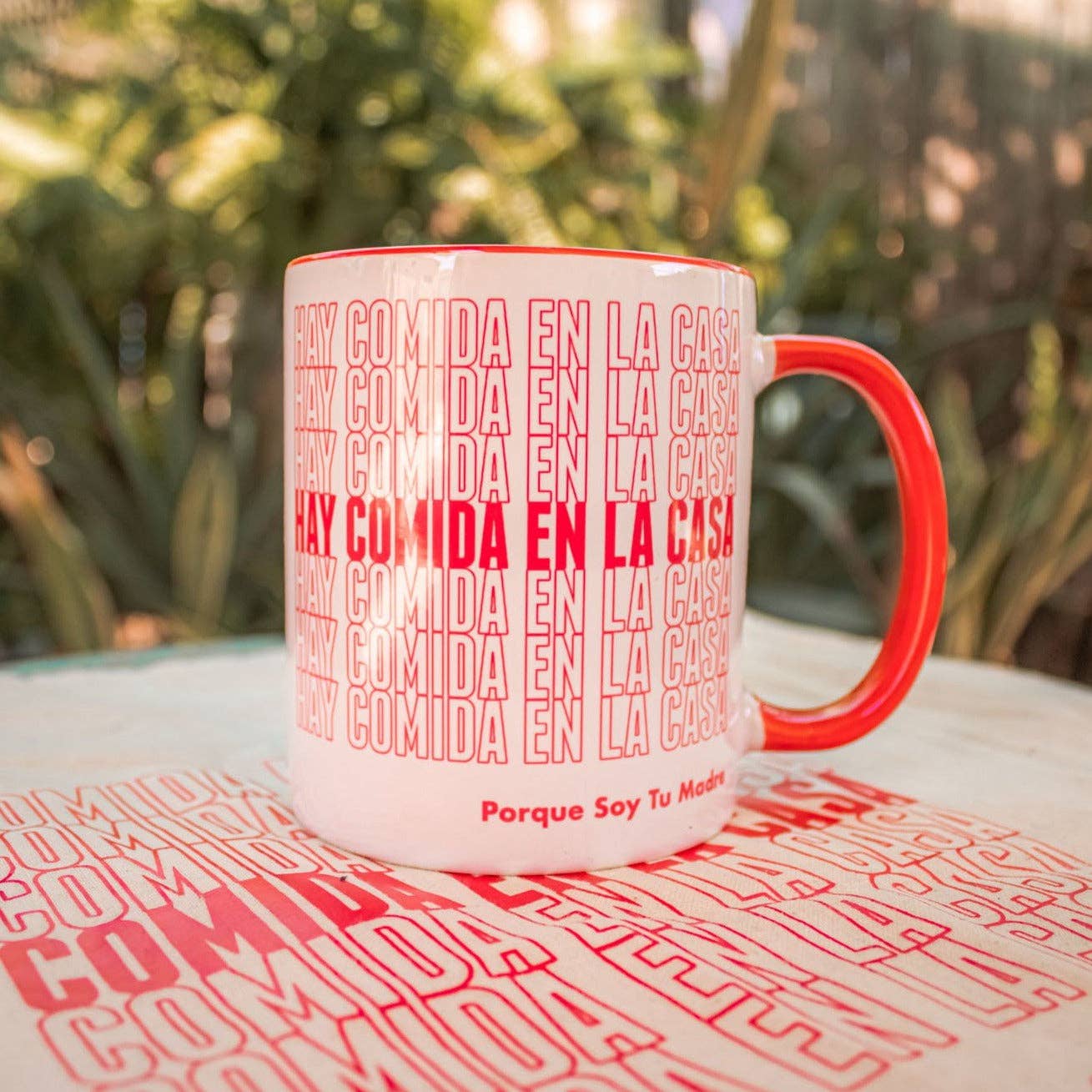 Quiero Prints - Wholesale Coffee Mug - Hay Comida En La Casa Mug2
