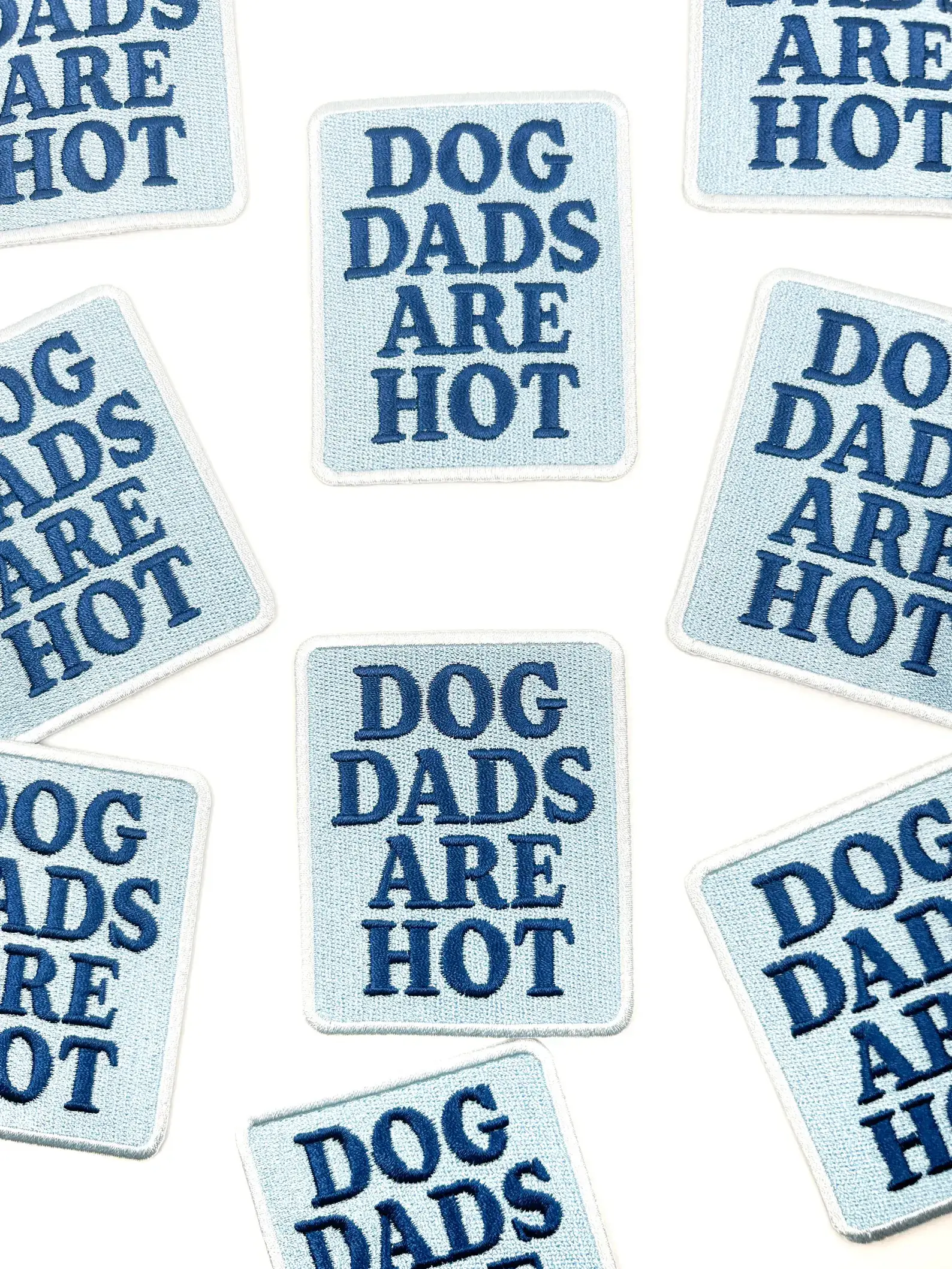 Field Trip Threads - Wholesale Patch - Dog Dads Are Hot Patch – Funny Iron On Patch for Dog Lovers4