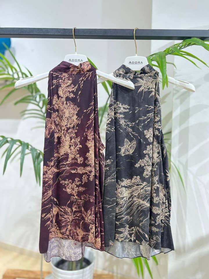 ADORA - Wholesale Blouse - Women's - Floral Print Top0