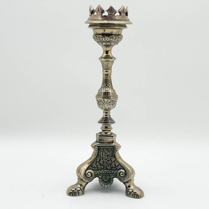 45 cm Aluminium Gothic Kerzenhalter für den Großhandel von Minster Stylish Living Ltd