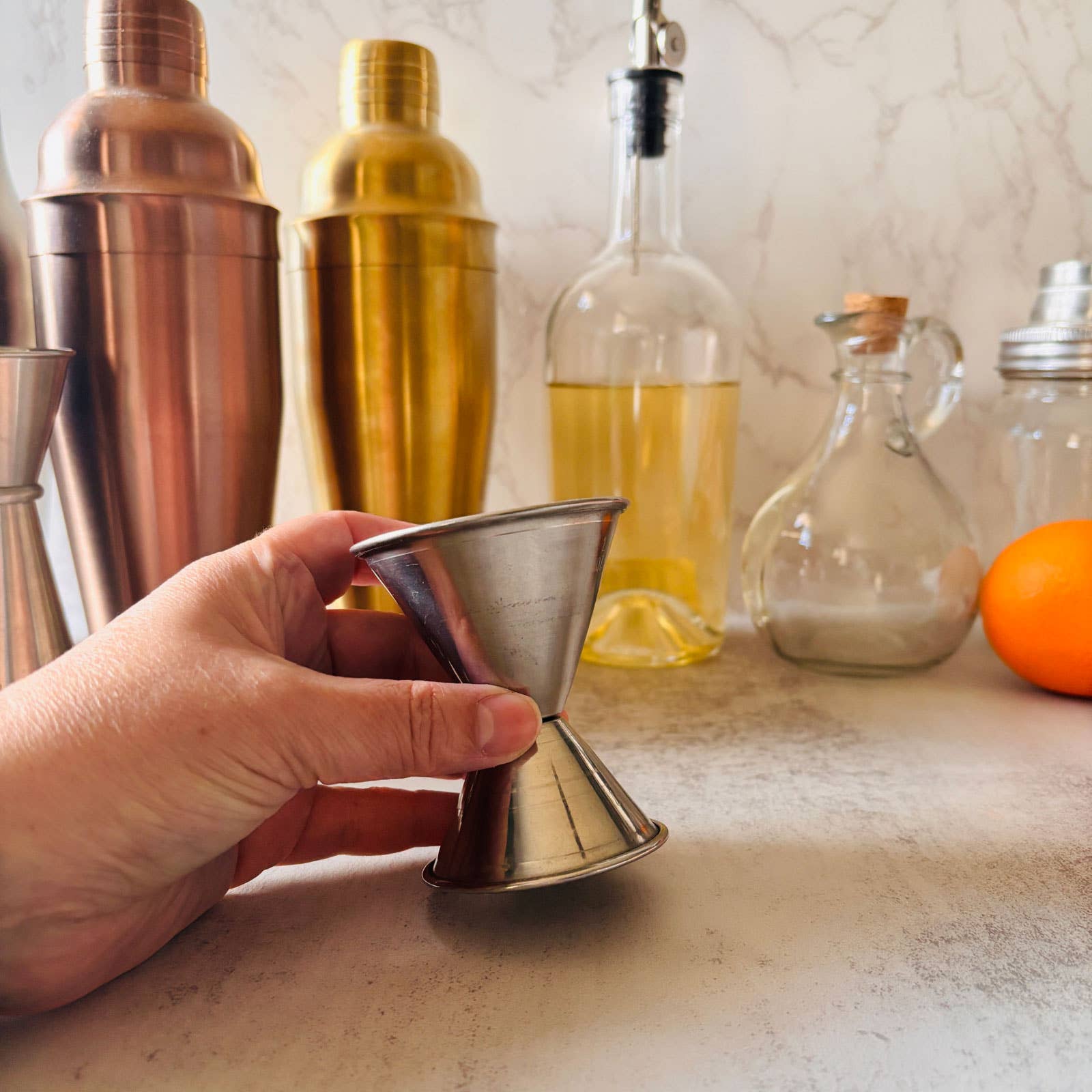 TableCraft Products Company - Wholesale Jigger - 1 oz / 2 oz Jigger Stainless Steel3