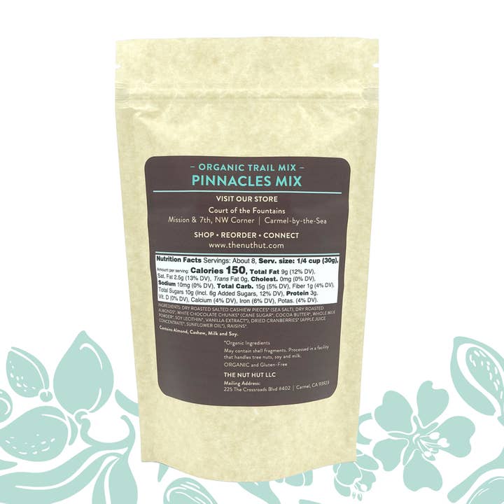 The Nut Hut - Wholesale Trail mix - Organic Pinnacles Trail Mix1