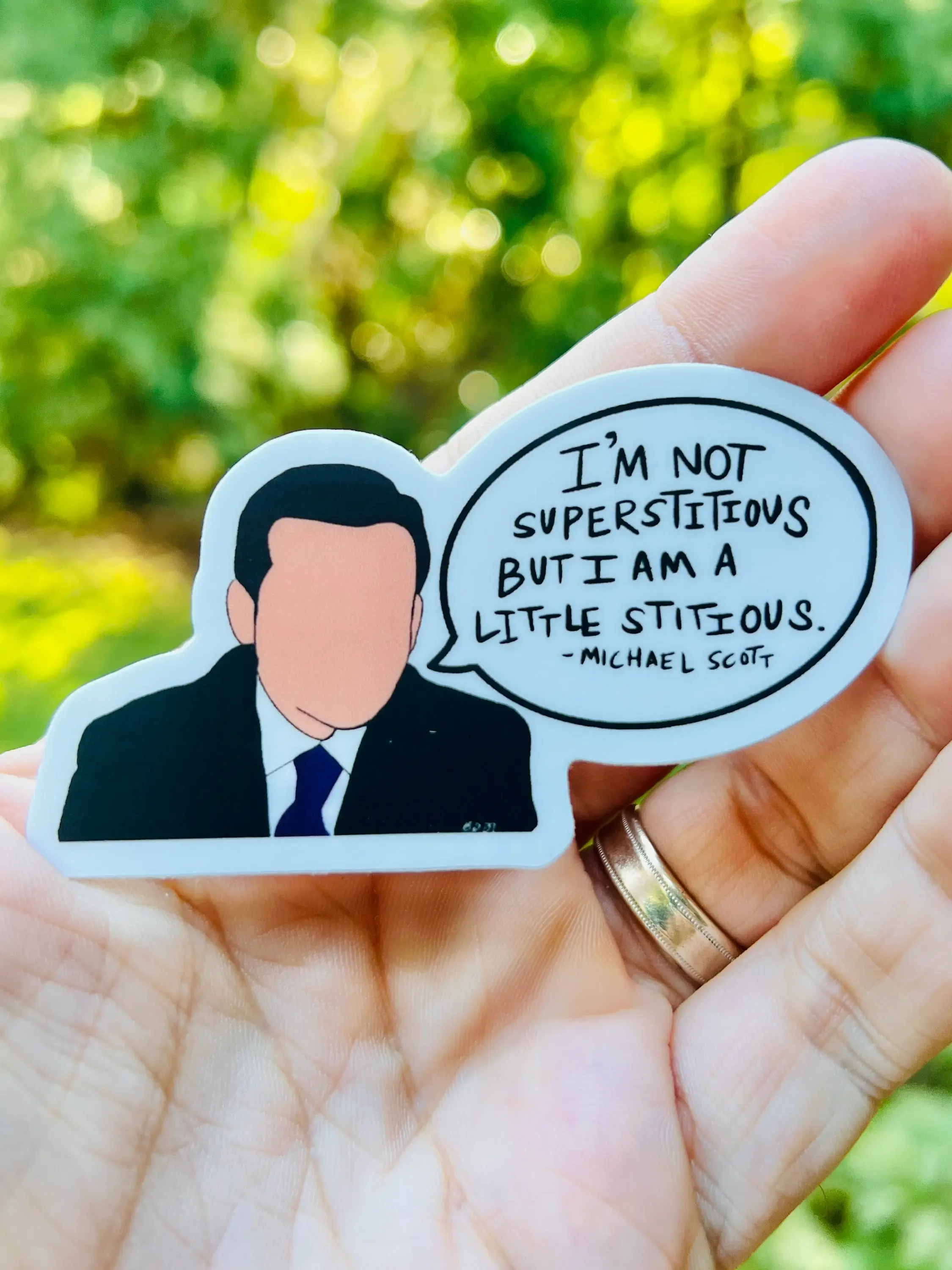 Uncle Dunc's Sticker Shoppe - Wholesale Sticker - Stitious {sticker}1