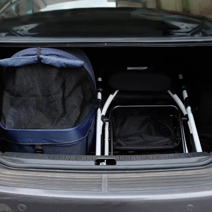 Ibiyaya - Wholesale Pet Carrier - Cat/Dog - CLEO Travel System Pet Stroller Medium Luxury Pram9