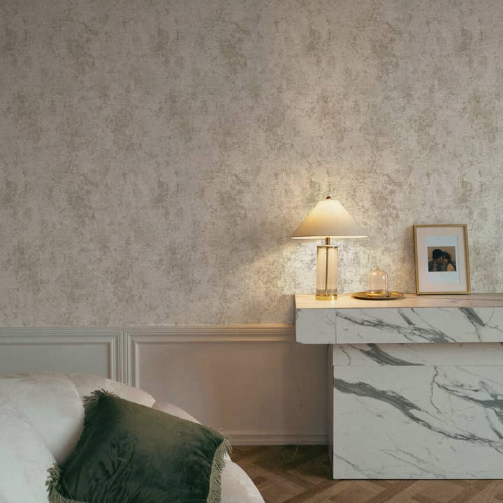 Tempaper & Co ® - Wholesale Wallpaper - Distressed Pearl Peel and Stick Wallpaper, 28 sq. ft.4