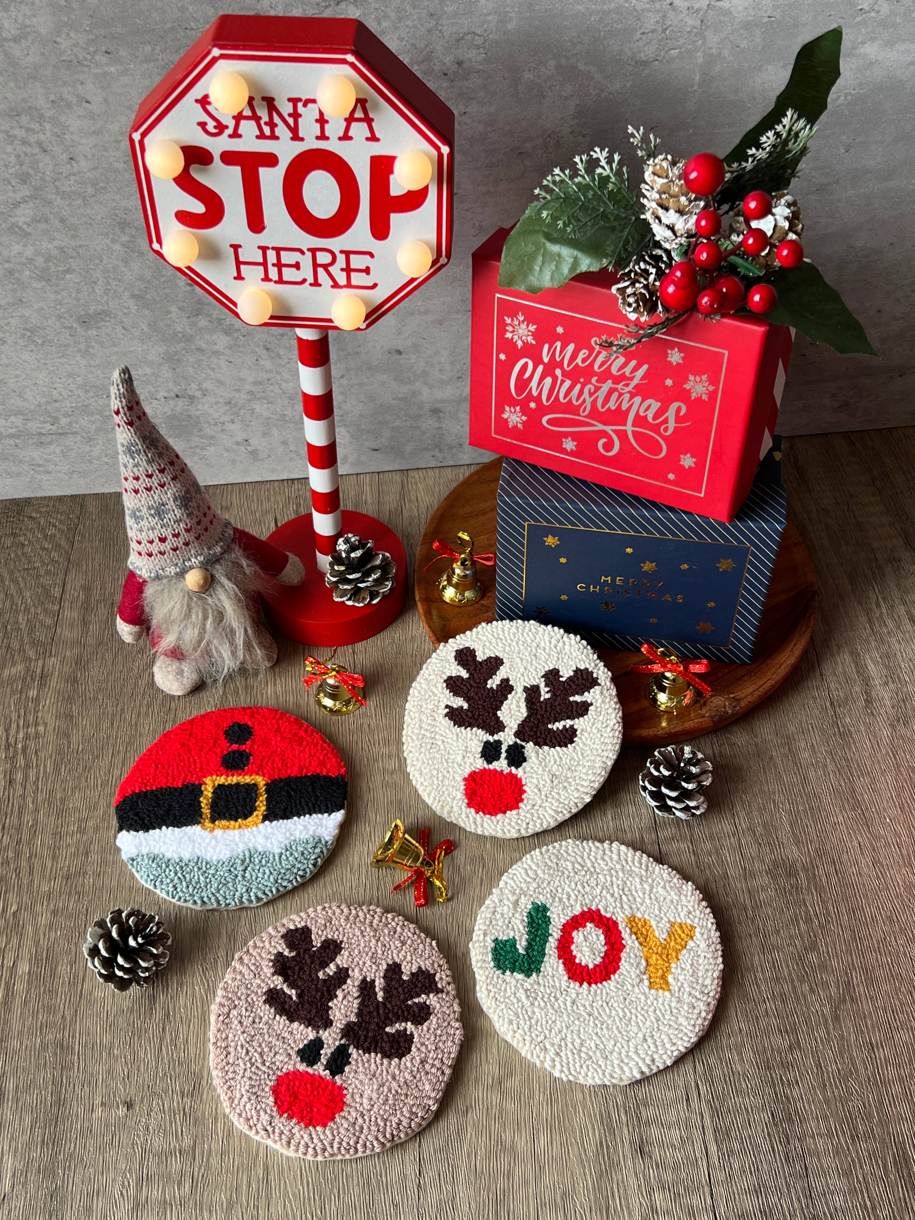 TheMellys - Wholesale Coasters - Magical Festive Mug Rug3
