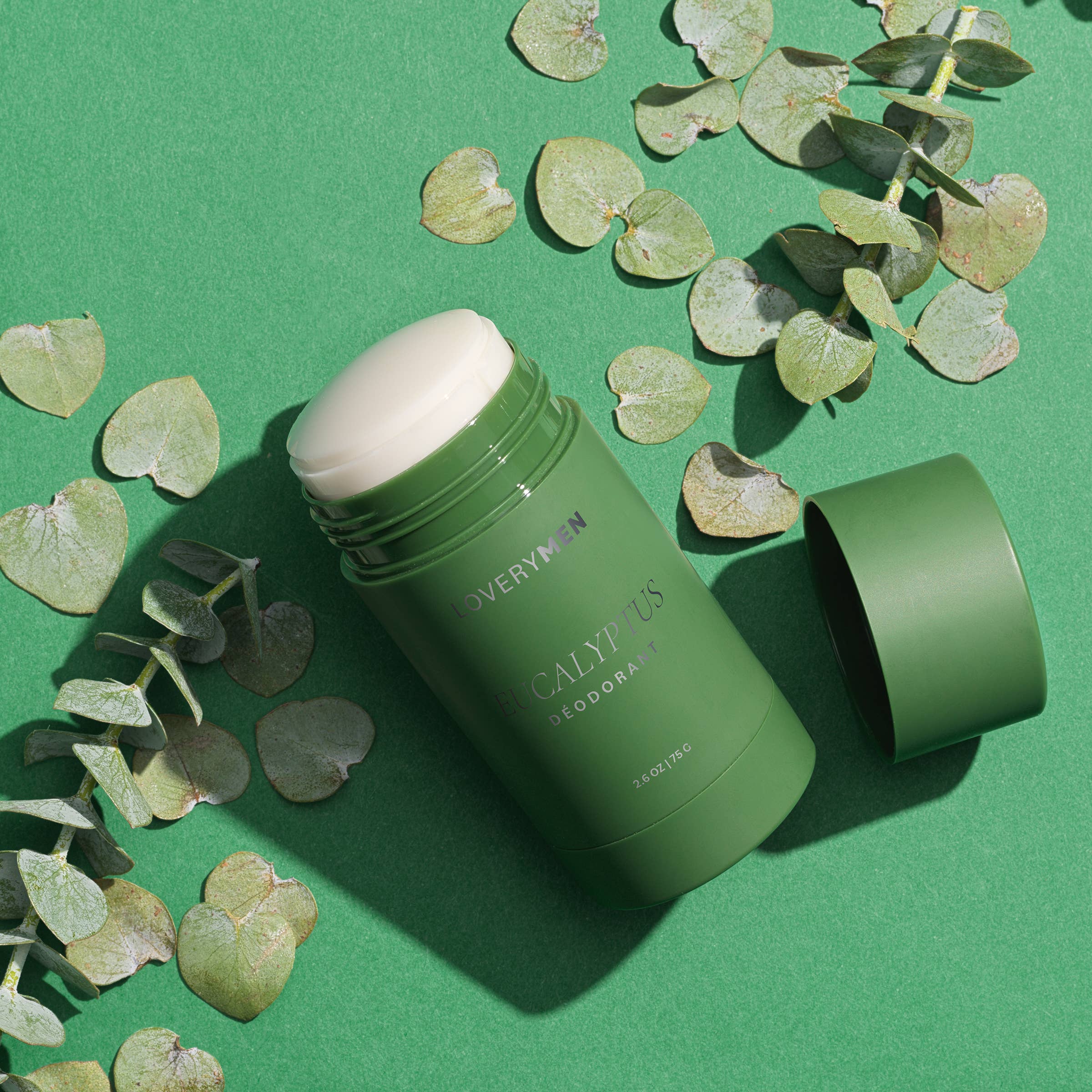 Lovery - Wholesale Deodorant - Men's - Amber, Eucalyptus Sandalwood Aluminum Free Deodorant - 3 pc6