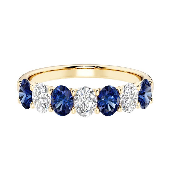 14k Gold 1 Ct Oval Blue Sapphire & Diamond Ring and other Purchase Wholesale dvda. Free Returns & Net 60 Terms on Faire trending on Faire.