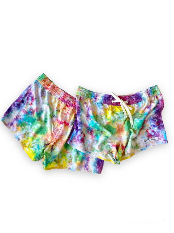 Tie Dye Board Shorts for wholesale by It's The Beach