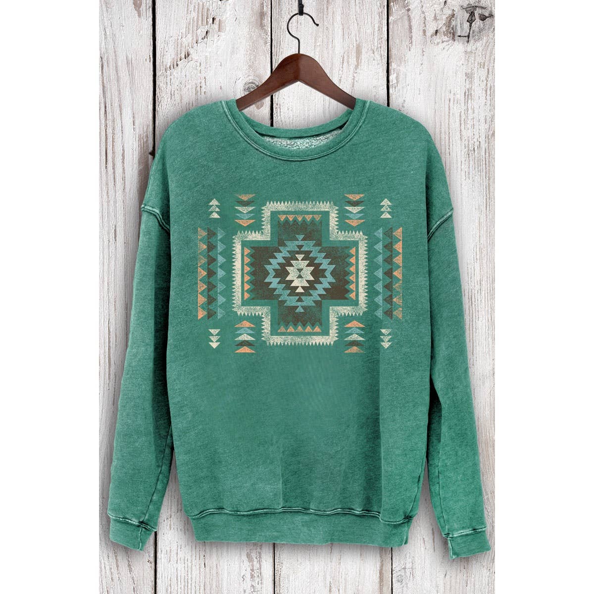 HRTandLUV - Wholesale Sweatshirt - Women's - VINTAGE AZTEK MINERAL  SWEATSHIRTS3