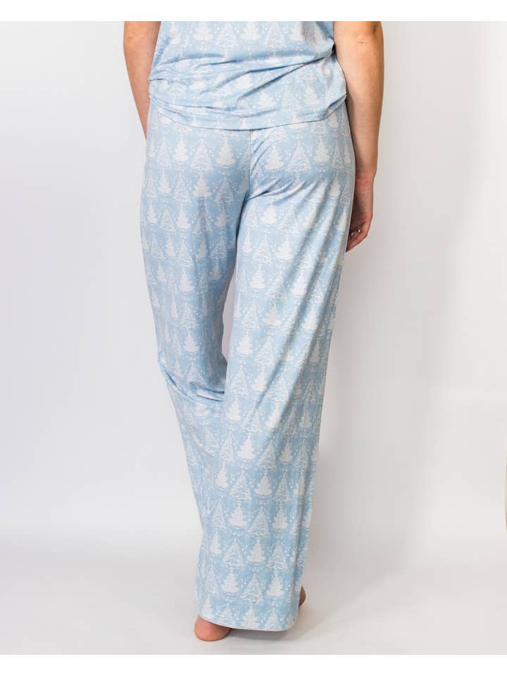 The Royal Standard - Wholesale Sleepwear Bottom - Women's - Winter Dreams Sleep Pants   Light Palace/White   -Asst.2