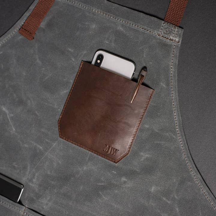 Clark & Taft Crafting Company – wholesale Apron – Waxed Canvas Apron1