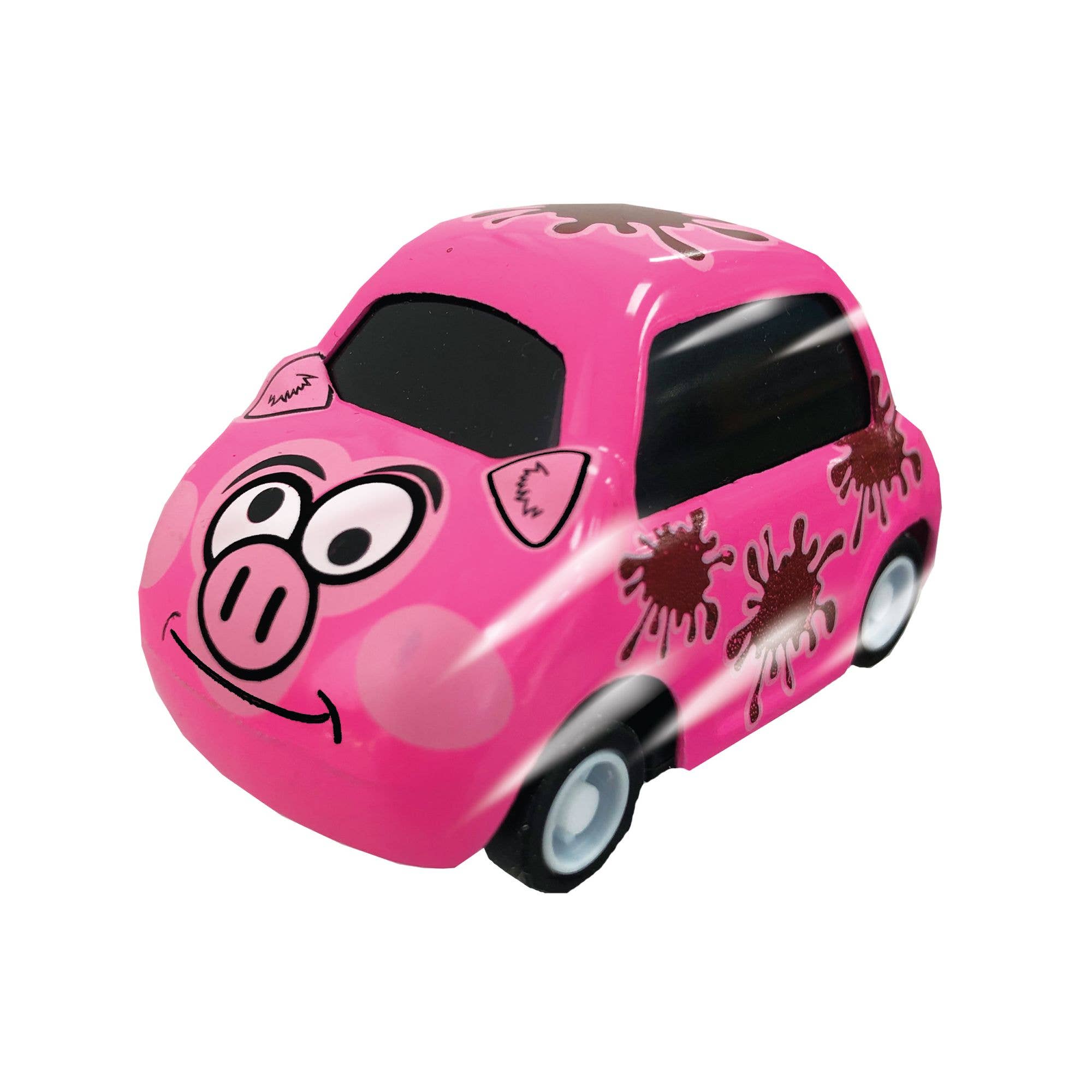 Deluxebase - Wholesale Toy Car/Truck - Kids - Cutie Critter Cars - Pig1