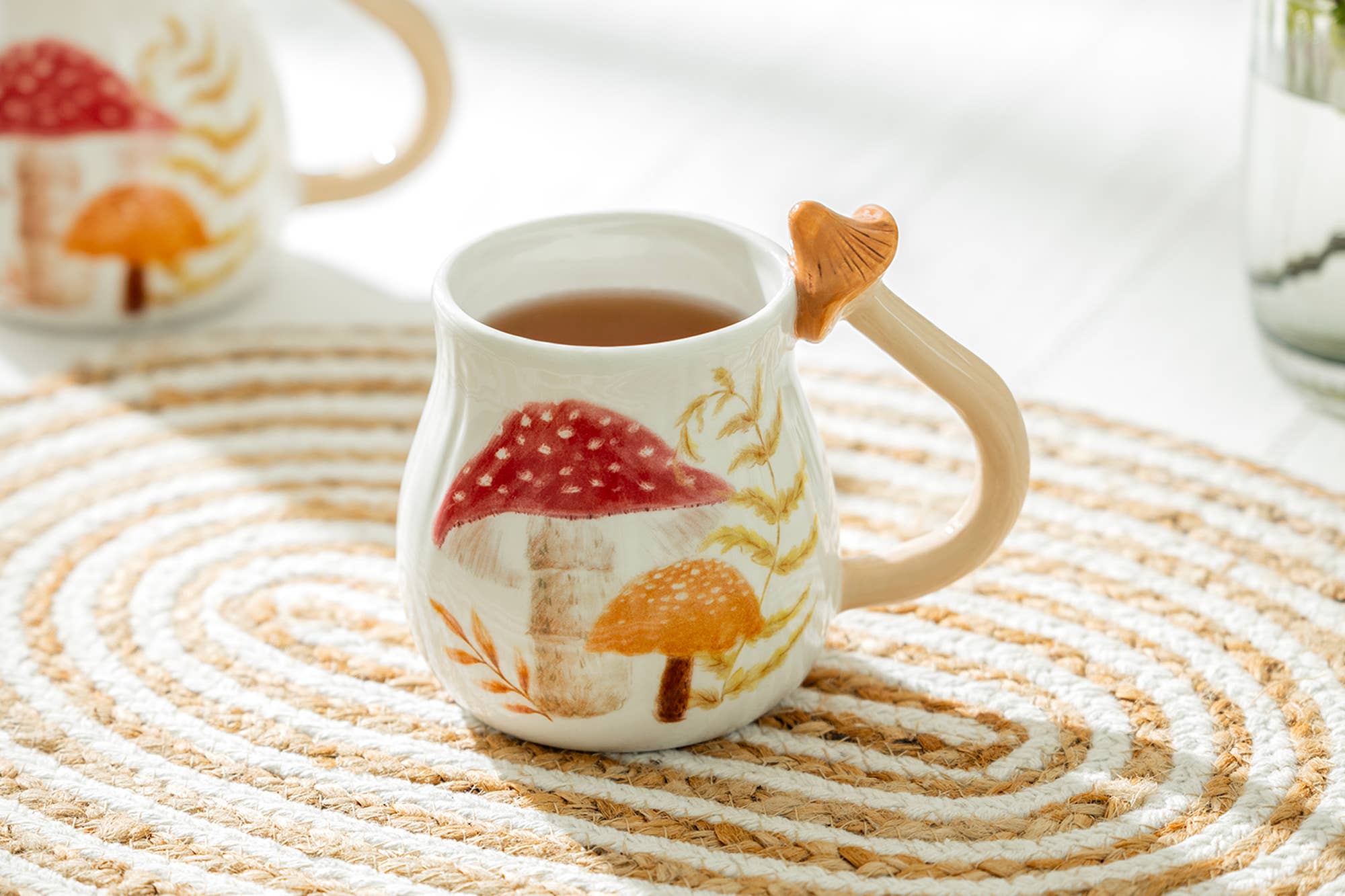 Grace Teaware - Wholesale Coffee Mug - Magic Mist Mushroom 14oz Mug