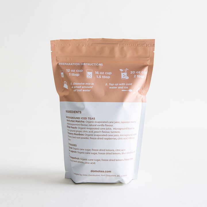 Domo Tea - Wholesale Iced Tea - SWIG Raspberry Rooibos Iced Tea (1kg)1