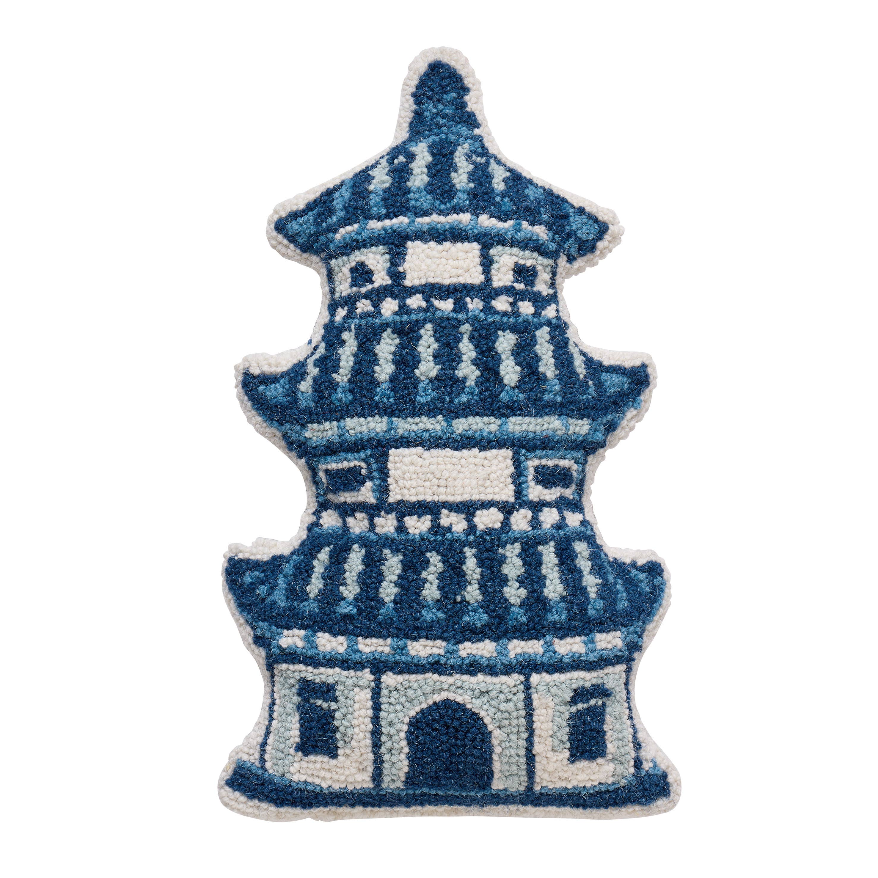 Peking Handicraft - Wholesale Throw/Decorative Pillow - Shaped Pagoda Hook Pillow0