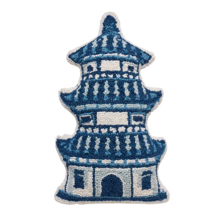 Peking Handicraft - Wholesale Throw/Decorative Pillow - Shaped Pagoda Hook Pillow