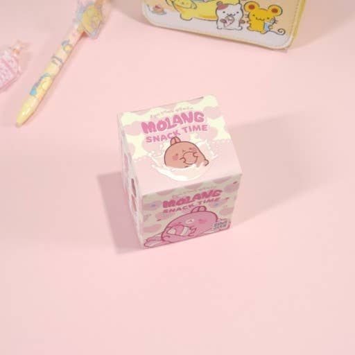 K_Wonderland - Wholesale Figurine Toy - Kids - Molang Snack Time Theme Random Figure Box