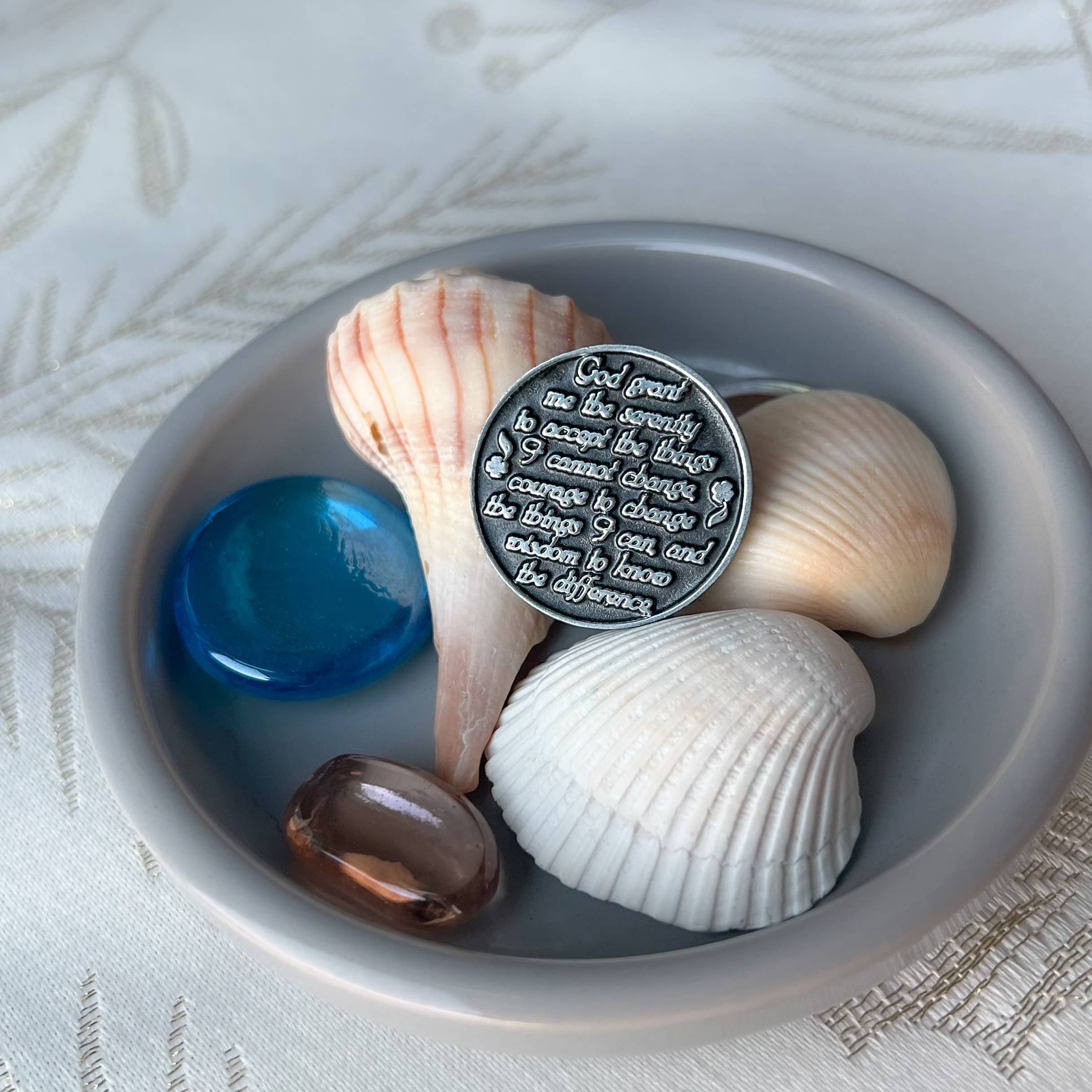 Abbey + CA Gift - Wholesale Keepsake Coin/Token - One Day at a Time Token2