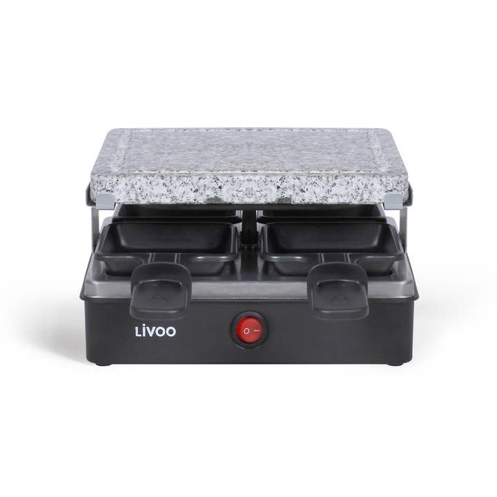 Livoo – Engroshandel Højttalere – Raclette maskine til 4 personer*