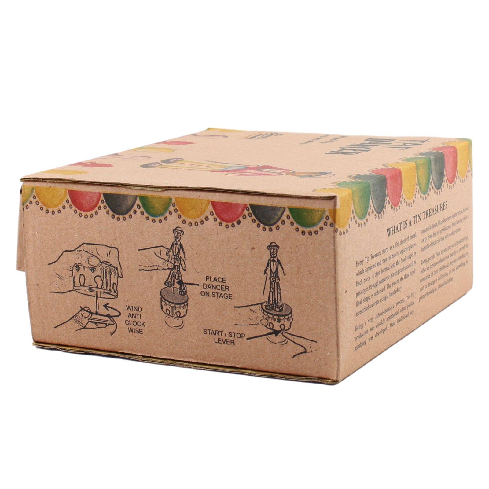 Tribal Trade GmbH - Wholesale Decorative Figurine - Tin Toy Tap Dancer 2 Tap Dance3