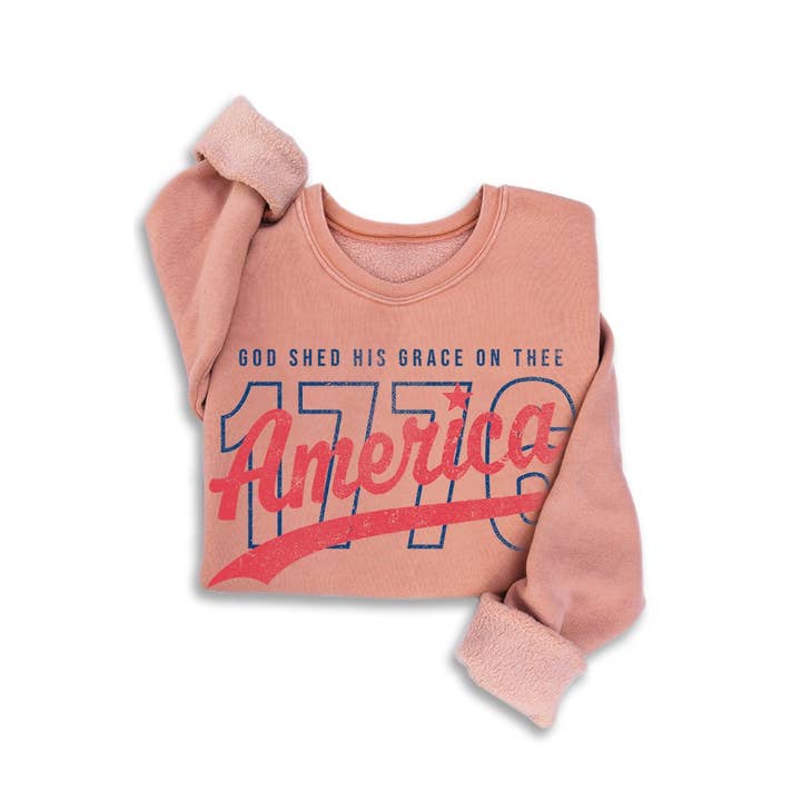 HRTandLUV - Wholesale Sweatshirt - Women's - GOD SHEED HIS GRACE ON THEE MINERAL SWEATSHIRTS7