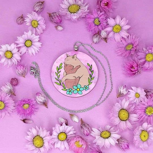 Collana Hugging Cats per la vendita all'ingrosso da parte di Talisa design