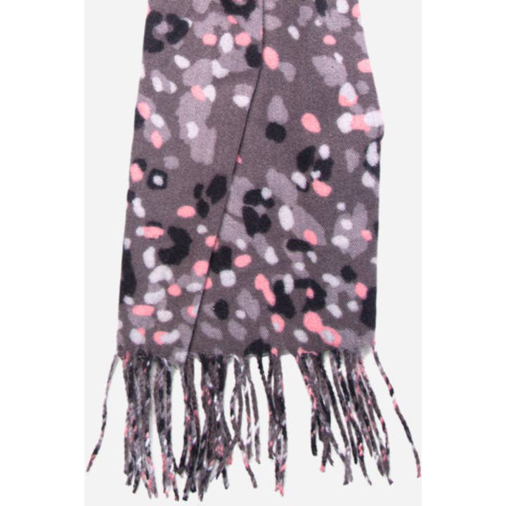 Sarta Accessories – Cachecol - Mulher por atacado – Cachecol Camel Cluster Animal Print1