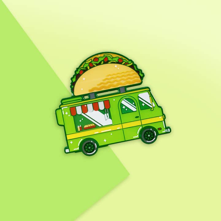 Alfiler esmaltado para camiones de comida Taco para venta al por mayor de Geek Studio
