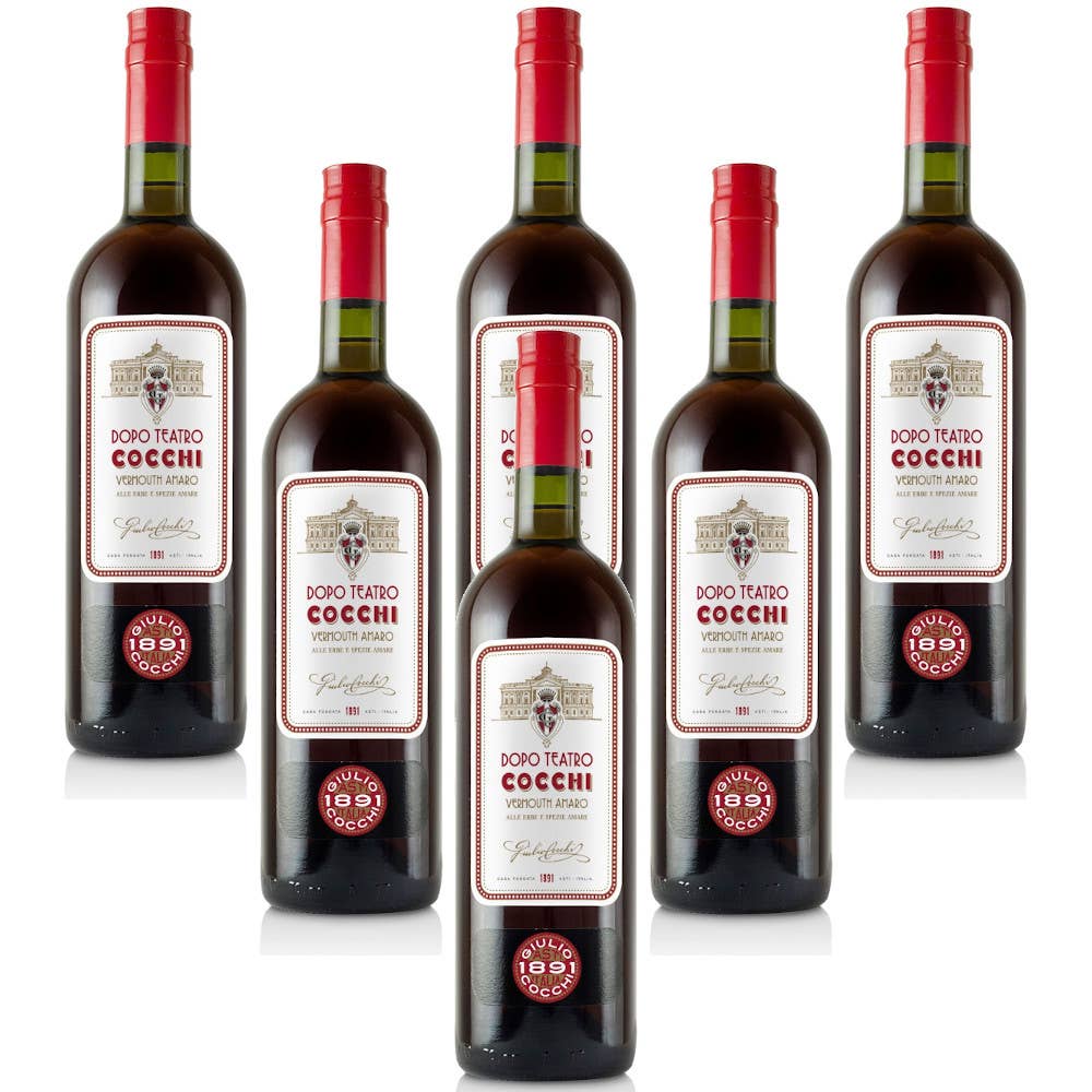 Metina SAS - Wholesale Champagne/mousserende wijn - Na Teatro Amaro Vermouth in Turijn Cocchi 75 cl.4