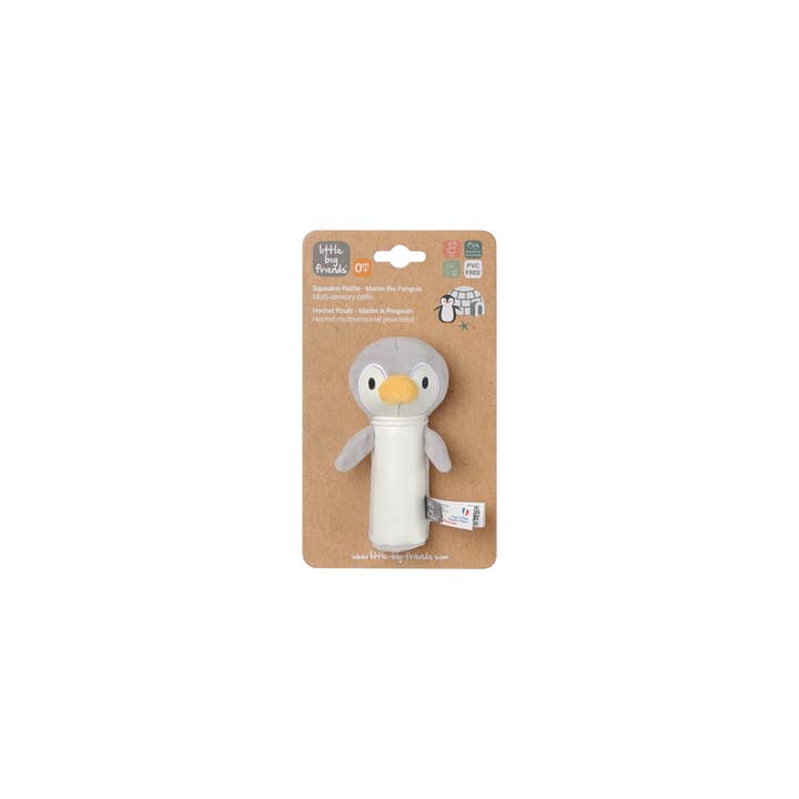 Little Big Friends Martin The Penguin Squeaker
for wholesale by BTL Diffusion UK LTD