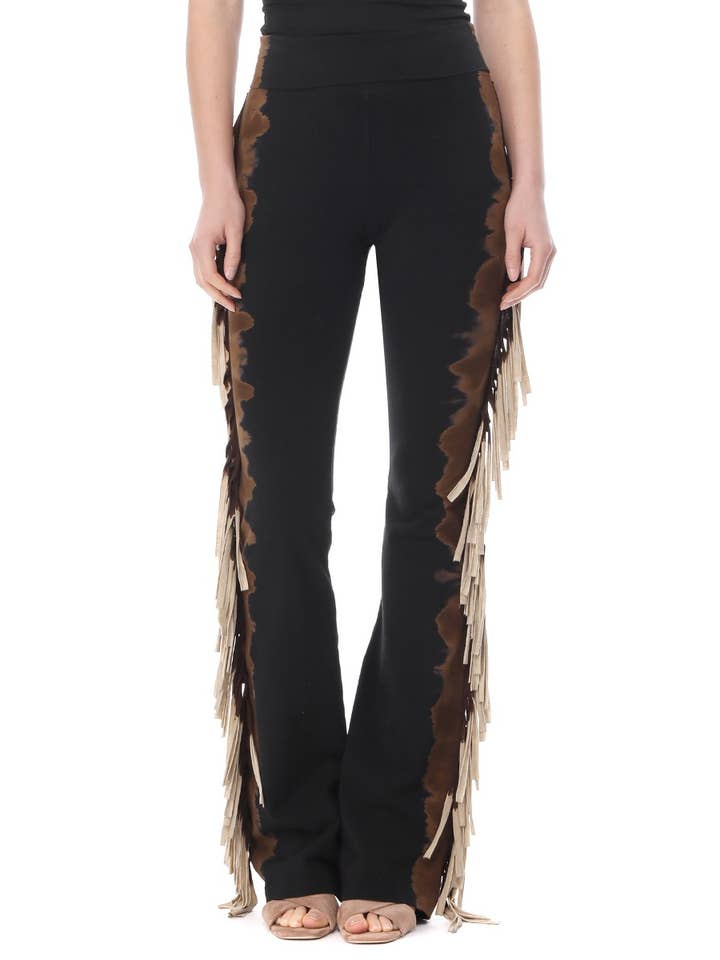 T-Party – Großhandel Hose – Damen – Tri Color Dip Dye Western-Yogahose15