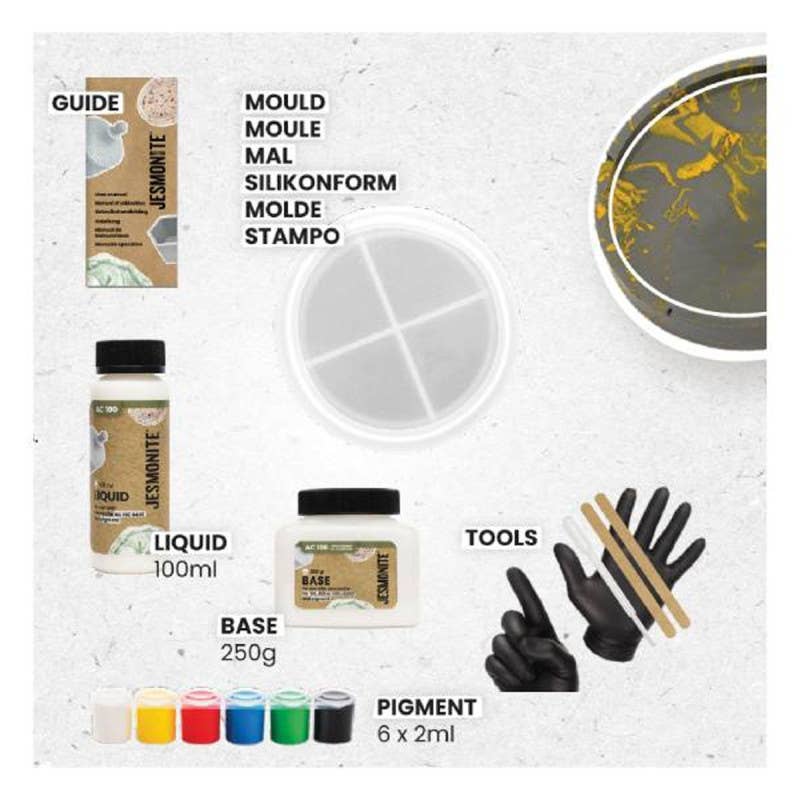 La Petite Épicerie - Wholesale DIY Craft Kit - Jesmonite AC100 Set - Coaster2