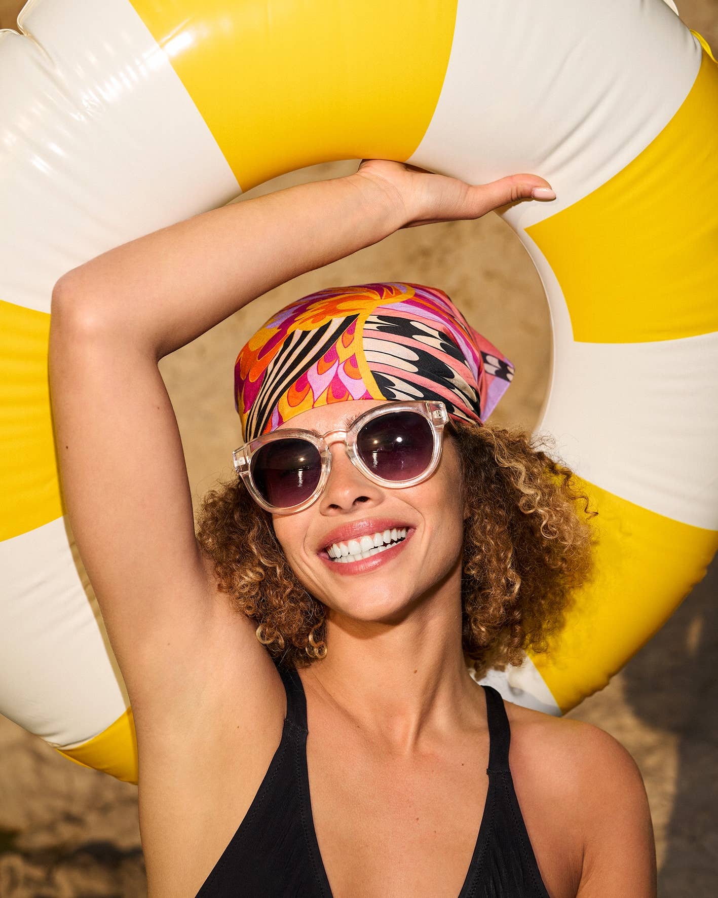 Creature Marseille - Wholesale Scarf - Women's - Enchanter - Rose - The Square 70 in silk and cotton