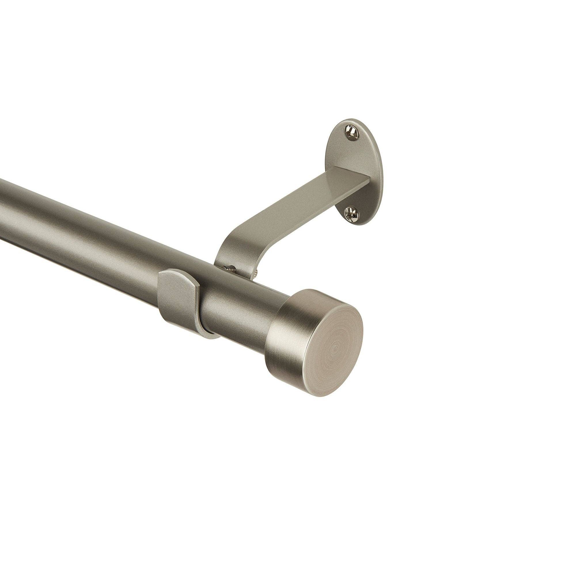 Threadmade Home - Wholesale Curtain Rod - Serena 1" Window Drapery Single Curtain Rod with Contemporary Cap Finial7