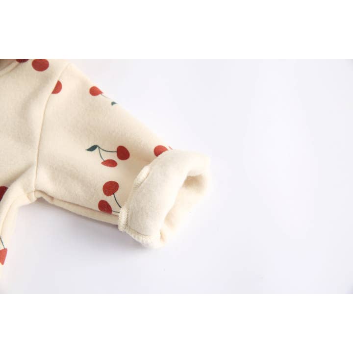 MyKids-USA® - Vendita all'ingrosso Tutina - Neonati - Pagliaccetto monopetto da bambina con stampa di ciliegie8