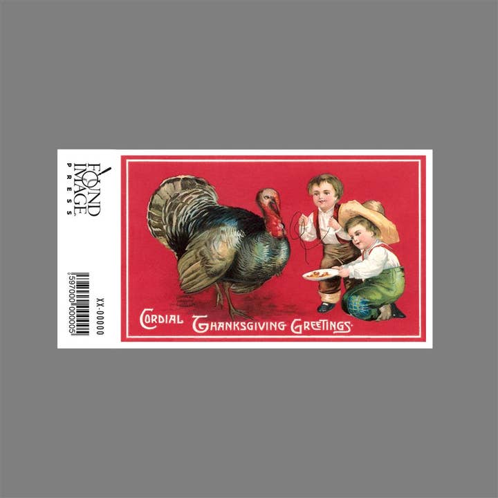 Found Image Press - Wholesale Sticker - Sticker TD-152 Cordial Greetings1