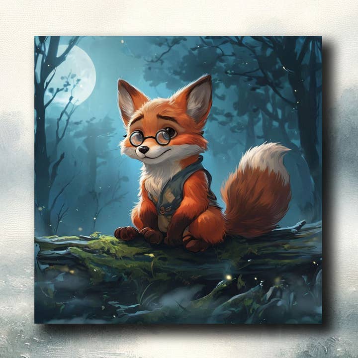 Vos Koelkastmagneet - Impulsaankoop Hoog marginaal product voor wholesale door frostedgrey