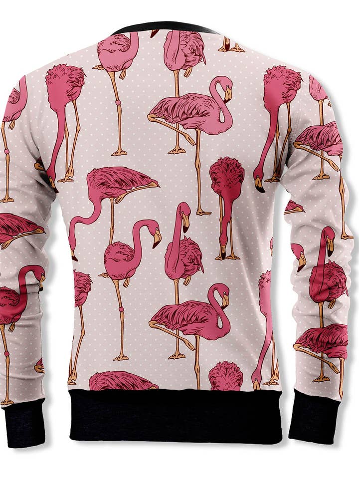 Fishikii Flamenco Unisex Sweatshirt | SUD.189 for wholesale by Fishikii