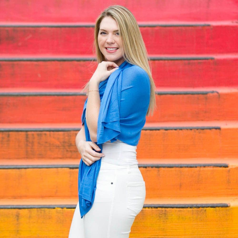 Top It Off - Wholesale Wrap - Women's - Ari Bamboo Shawl Wrap – Lightweight, Soft & Versatile Layer21