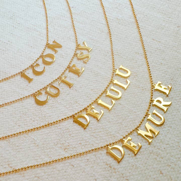 Persönlichkeit Neu Definiert Halskette für den Großhandel von Ellison+Young