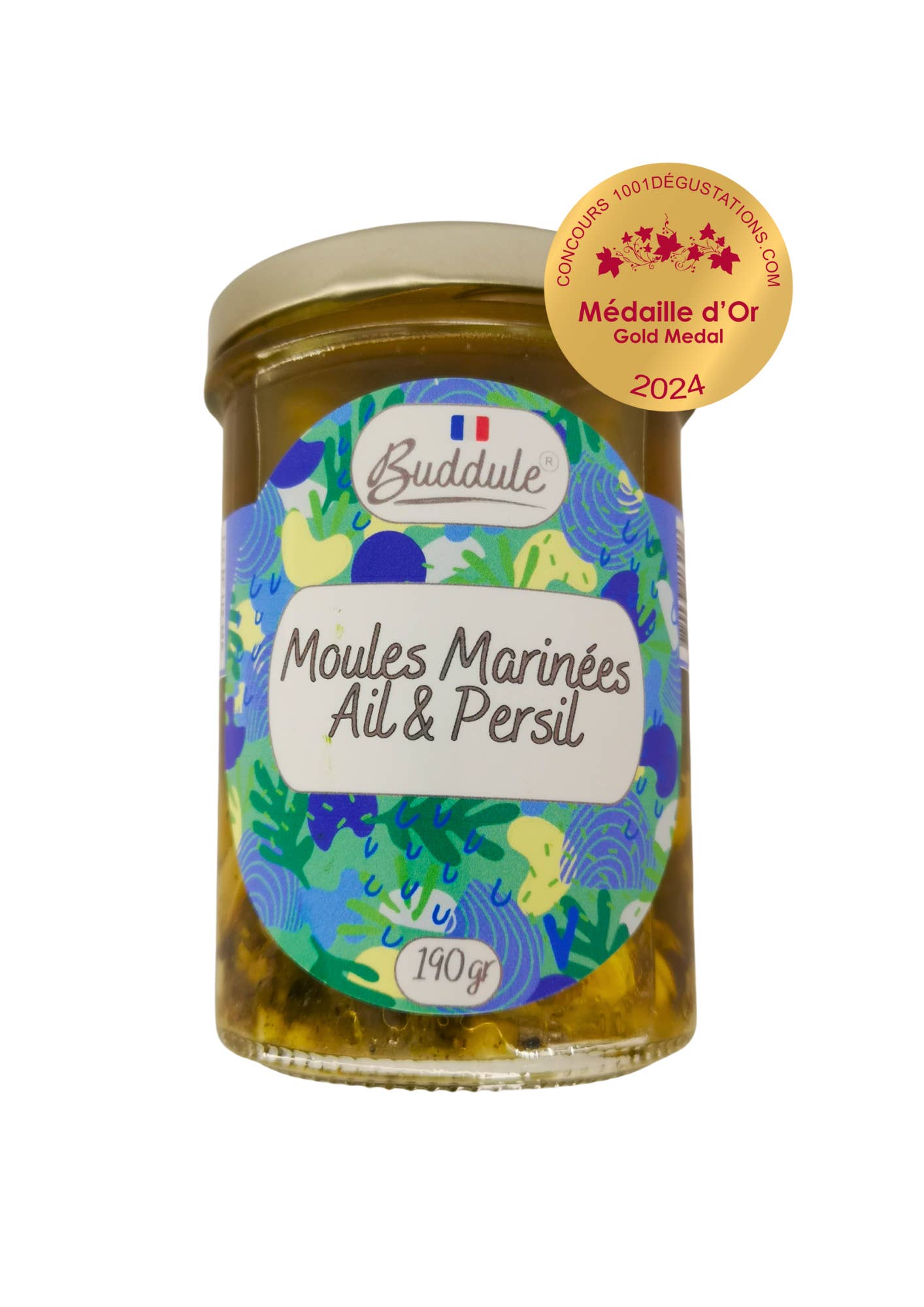 BUDDULE - Wholesale Marinade - Mussels marinated with garlic and parsley