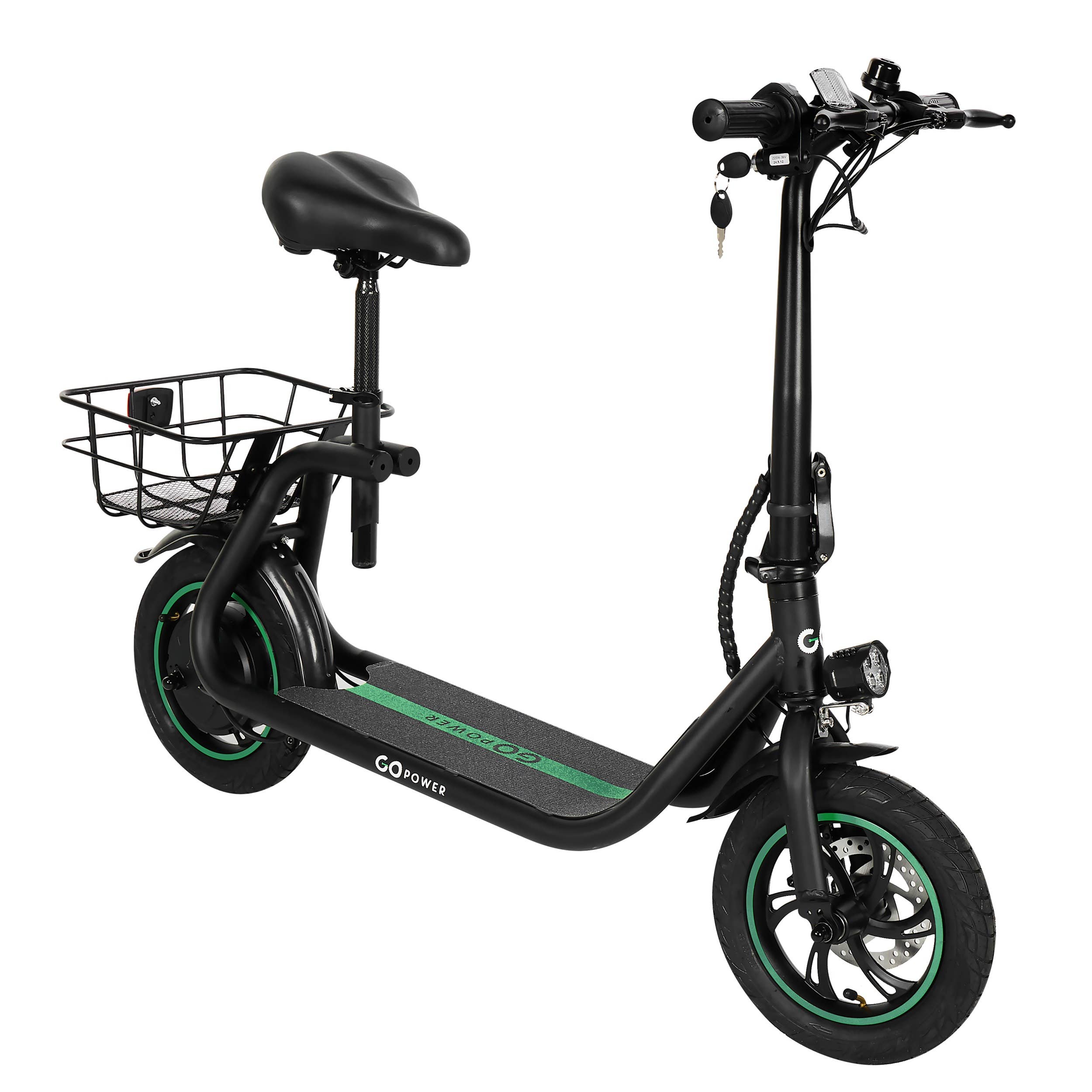 Gopowerbike - Wholesale Bike/Scooter - Kids - GoPowerBike GoFlow Electric Scooter with Seat and Basket12
