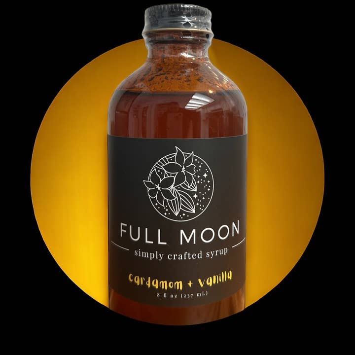 Full Moon - Wholesale Cocktail Mix/Syrup - Cardamom Vanilla Simple Syrup