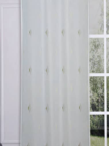 Shaman - Panel con ojales, 140 x 260 cm, color verde para venta al por mayor de IPC TEXTILES